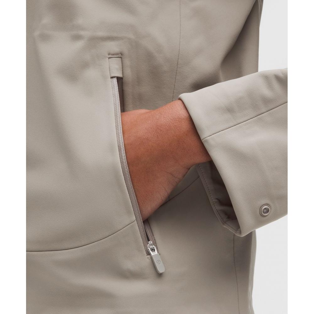 Lululemon Women S croSS Chill City To Trail Jacket Warm aSh Grey