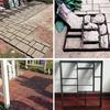 9Styles Hage Dekor DIY Driveway Betong Stepping Asfaltering Hage Road Mold Patio Stone