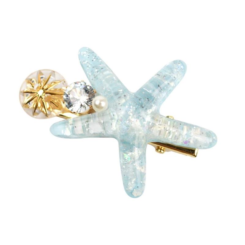 Slip Resistant Starfishes Shaped Hair Clip Strong Grip NonSlip Hairpins For Daily Use Outdoor