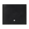 Meisterstück Hexagonal White Star Logo Eight Card Slots Leather Wallet Men Wallet Black 198310