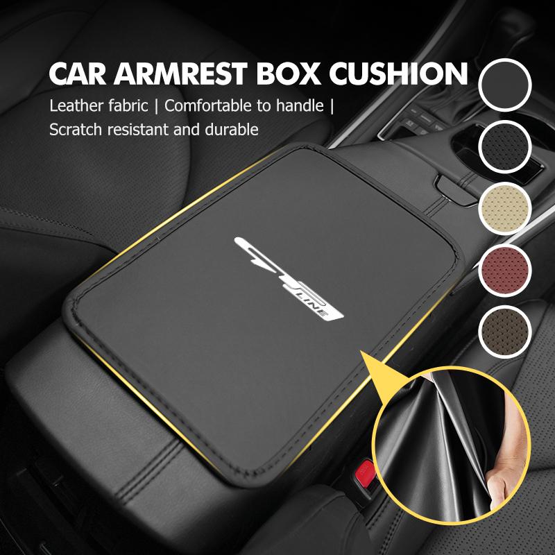 Car Center Console Covers Soft Armrest Mat Styling Accessories For KIA K5 K2 Optima Soul Spectra Niro Cadenza Sephia CarensPM2