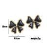 Stainless Steel Drip Oil Butterfly Earrings for Women - Versatile & Fashionable Titanium Steel Jewelry