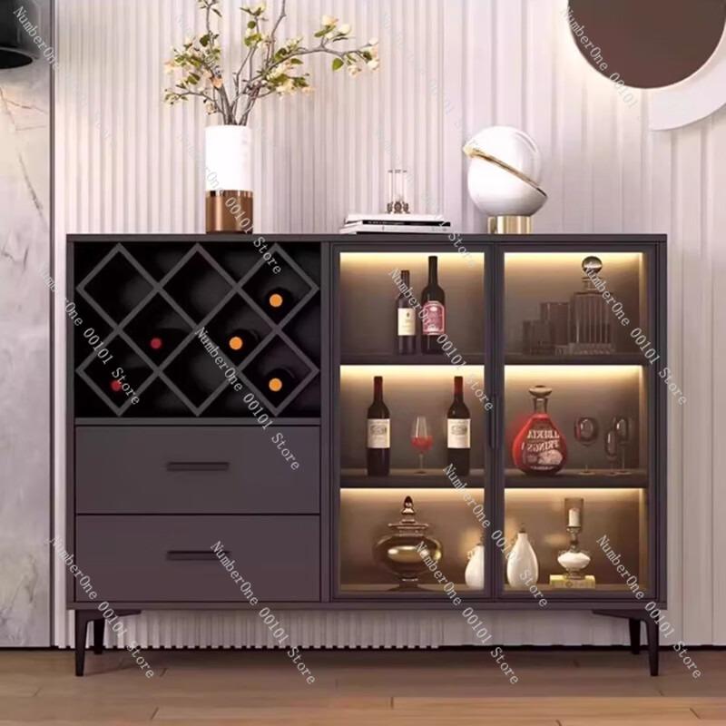 New wall-mounted luxury wine cabinet multi-layer storage living room display sideboard floor-standing rack decorative home