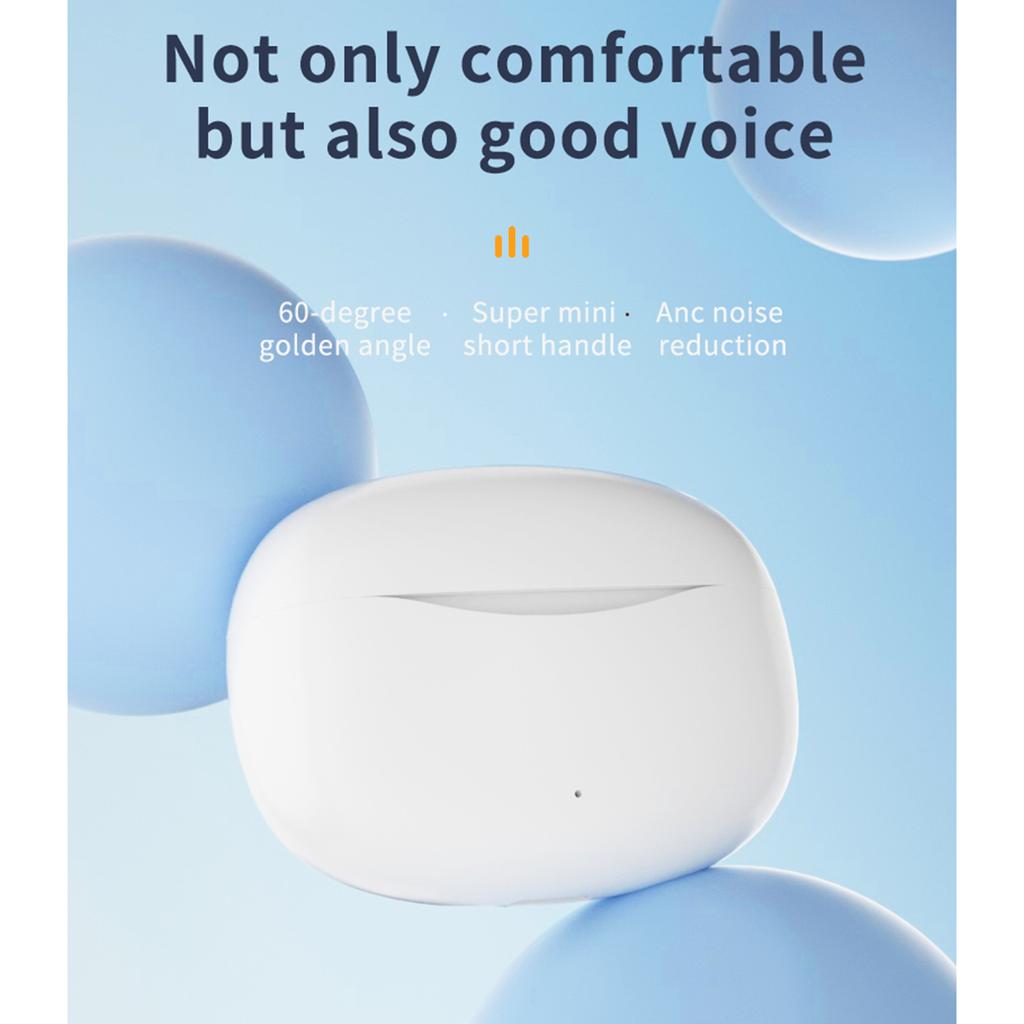 Wireless BT5.4 Headset Intelligent Noise Cancellation HD Call Builtin Microphone Headset Auto