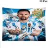 Leo Messi Wall Tapestry Aesthetic Wall Hanging Printed Fabric Blanket Decorative Tapestries for Bedroom Living Room Home Decor