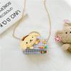 Pompompuricotton For Bag Girls With Chain Strap And Exquisite Bag Shoulder