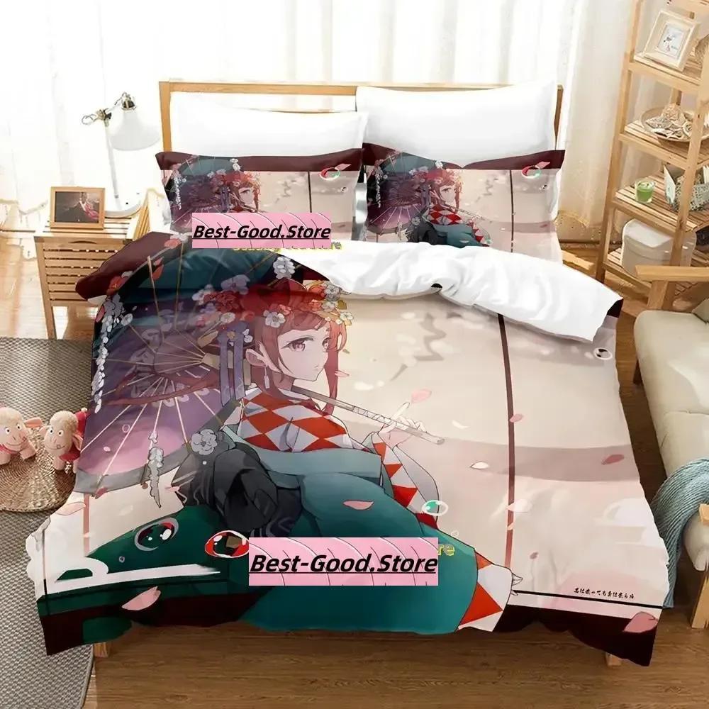 Zombie Lplus Saga Beding Set Single Twin Ful Quen King-Sized Dimensionsd Dimensions Bed Linen Set Adult People Kid Bedrom Duvetcover Sets Anime parure