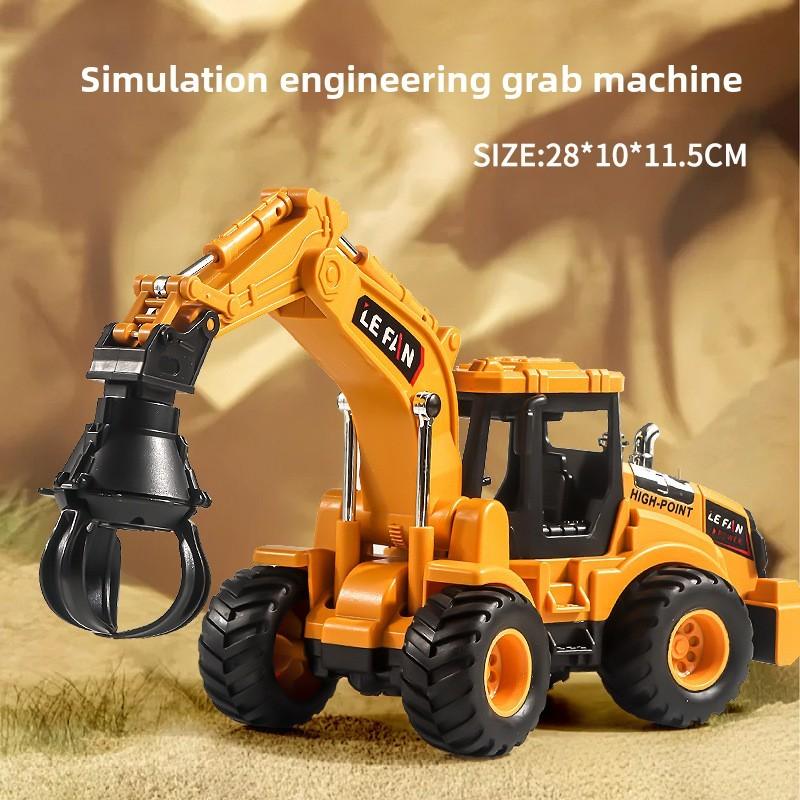 Engineering Toy Set For Boys With Inertia Construction Vehicles And Interactive Play For Kids