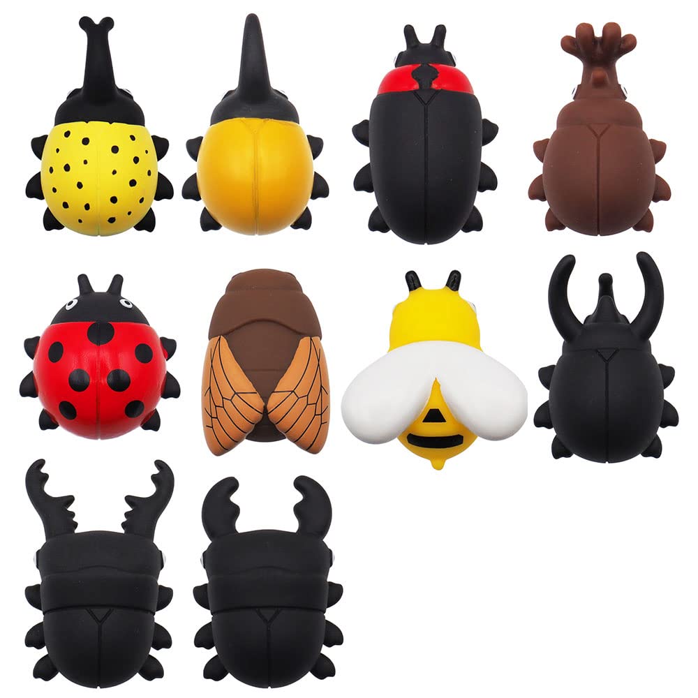 

Great for the bath or Floating Insect World Series Mascot Set of 10 Caucasian Stag Dorcus stag Giraffe stag Brown Rhinoceros Hercules and pool!