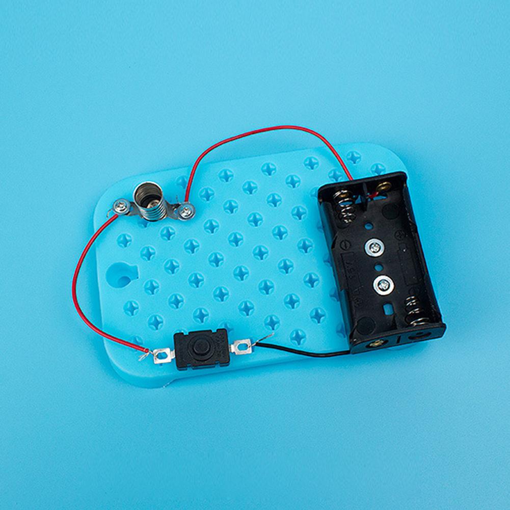 Physical Science Experiments DIY Circuit Kit Excellent ABS and Electronic Components Intelligence Develop Learning Toys