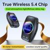 Bluetooth 5.4 Audio Transmitter Receiver RGB LED Display Hifi Stereo Music Wireless Adapter 3.5MM AUX TF With Mic For TV PC Car