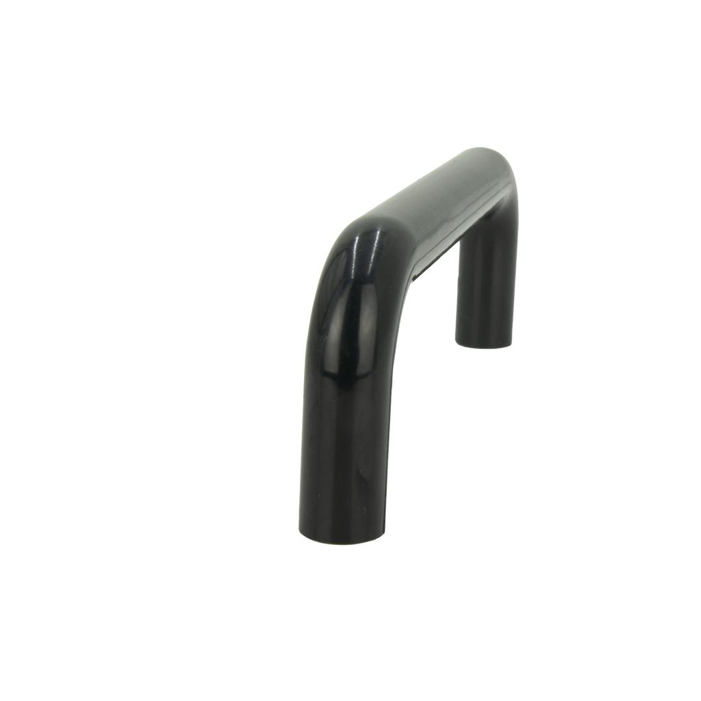 Furniture handle black 96 mm plastic handle
