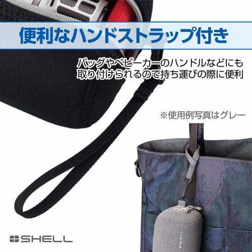HAKUBA Video Camera Case Plus Shell Slim Fit 02 Movie Pouch M with Hand Strap Black SP-SF02MPMBK