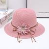 Summer New Women's Outdoor Sunshade and Sun Protection Straw Hat Beach Hat UV Resistant Sun Hat