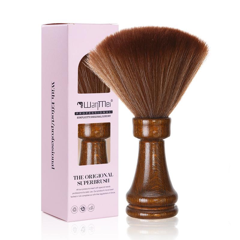 1pcs Beard Shaving Brush Remove Soft Brush Hair Cutting Neck Face Duster Barber Brush Salon Styling Tools Accessories