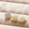Hetian Jade Mahjong Pot Pendant for DIY Bracelet Beading