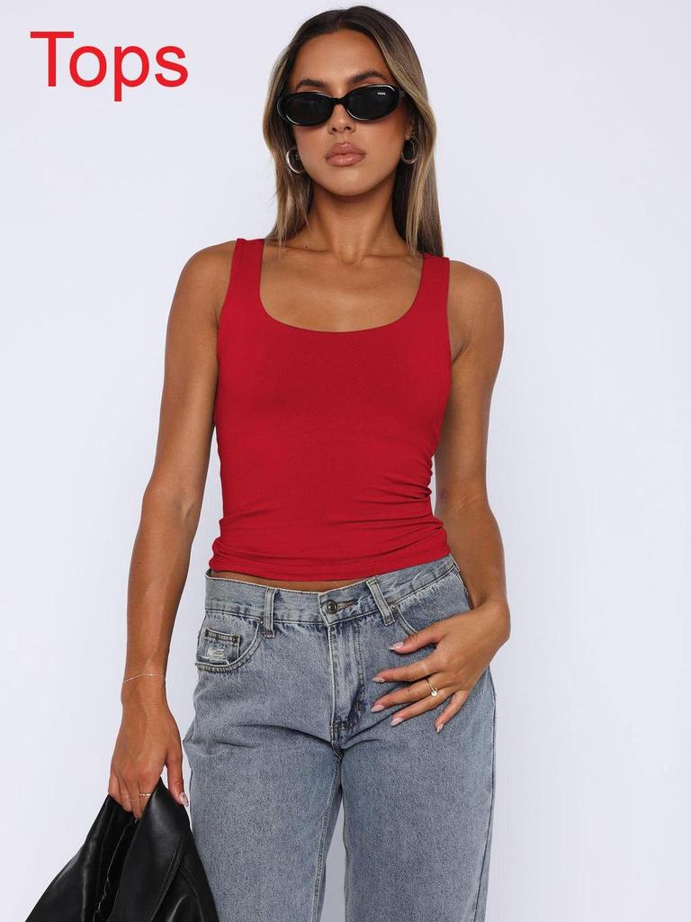 Y2k Sexy Crop Top With High Elastic Polyester For Streetwear Girls
