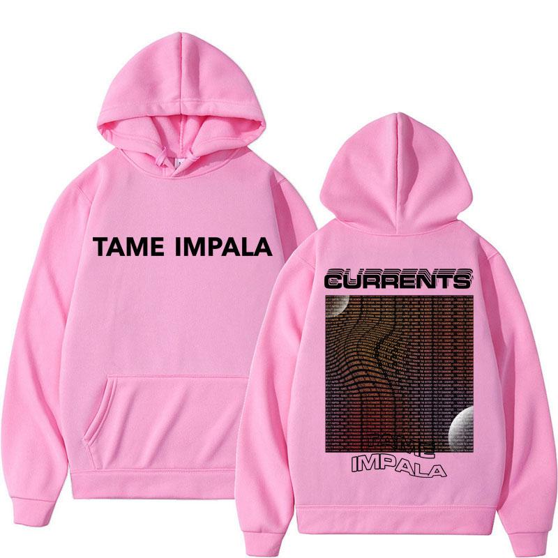 

Tame Impala Currents Альбом Графічні Худі Чоловіки Жінки Мода Хіп-Хоп Готика Вінтажний Спортивний Костюм Повсякденний Вільний Рок Музика Худі XL