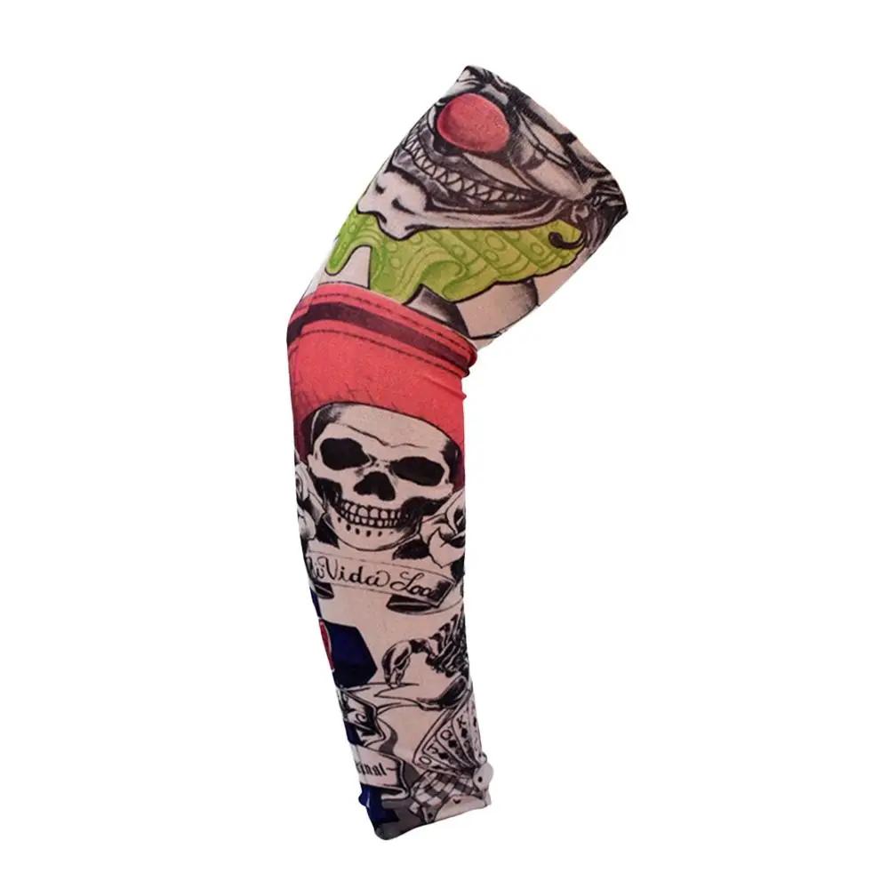 1Pcs New Sun Protection Flower Arm Sleeves Summer Cooling UV Protection Arm Cover Outdoor Sport Basketball Arm Sleeves