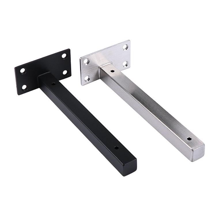 Thickened Stainless Steel Wall-Mount Storage Shelf Bracket