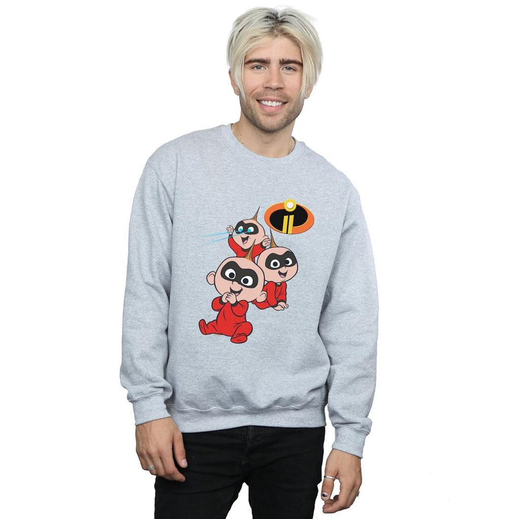 Disney Mens The Incredibles Jak Jak Sweatshirt