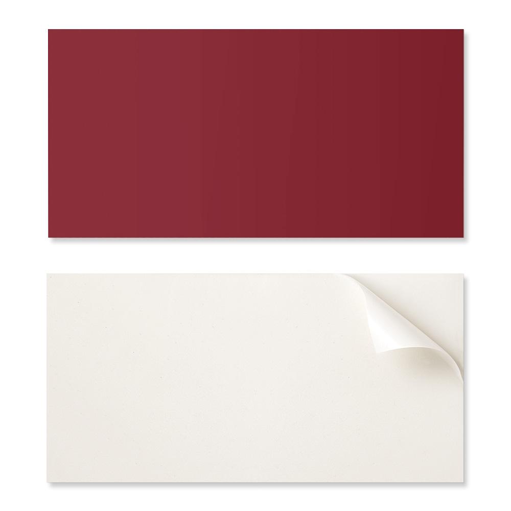 Self-Adhesive Panel With Print - Perfect For The Kitchen 120x60 cm Burgundy Color