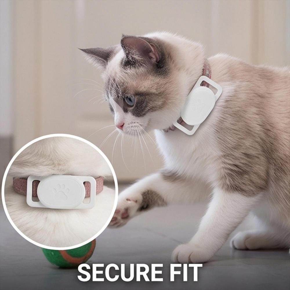 1pack Pet Dog Collar Holder Waterproof Silicone for Xiaomi Tag Protector Case Lightweight for Xiaomi Tag Case for Pet Cat Collar