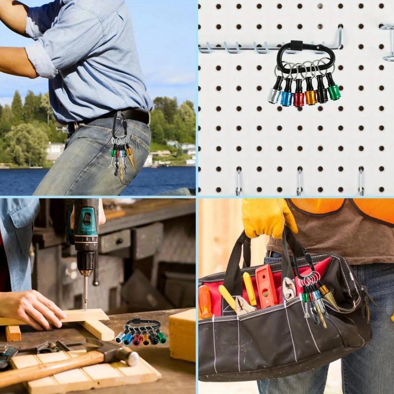 Upgrade To One Click Unlock 12 Hexagonal Handle Aluminum Alloy Screwdriver Head Holders Can Quickly Replace Extension Rods