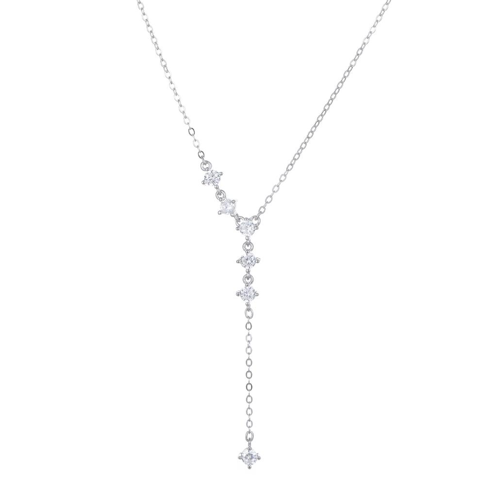 New Tassel Necklace for Women, Popular Korean Style Cool and Delicate Collarbone Chain, Sweater Chain