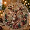 Hq Bestseller Weihnachtsbaum 5D Diamantmalerei Acryl Anhänger Weihnachts-Hängedekoration Handwerk Personalisierte Geschenke
