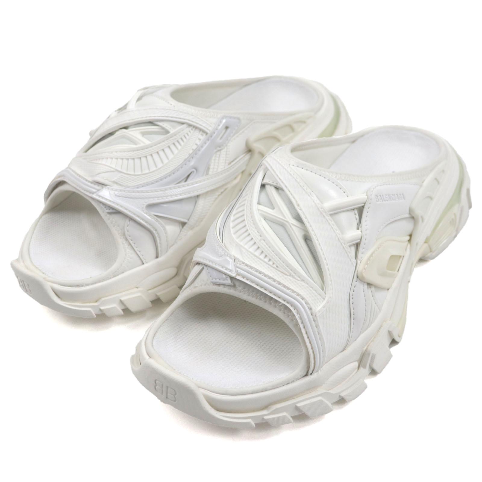 

BALENCIAGA Sandals Track slide white rubber mens 39 618084 Used