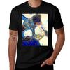 T-shirt Peinture Abstraite Moebius Haut Décontracté Léger à Manches Courtes T-shirt