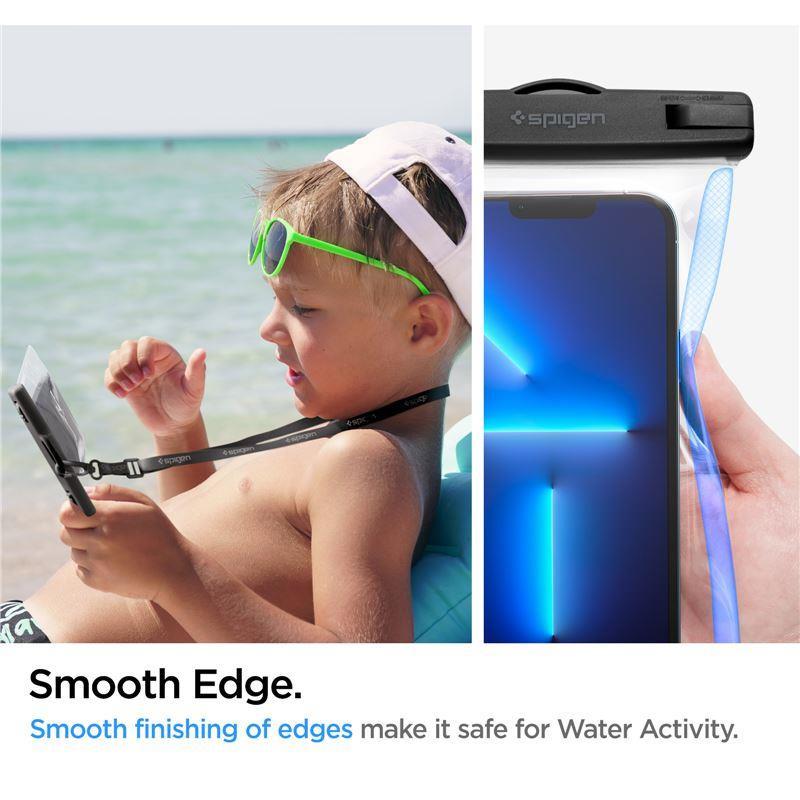 Spigen Aqua Shield A601 Waterproof Case IPX8 - Clear 2-Pack