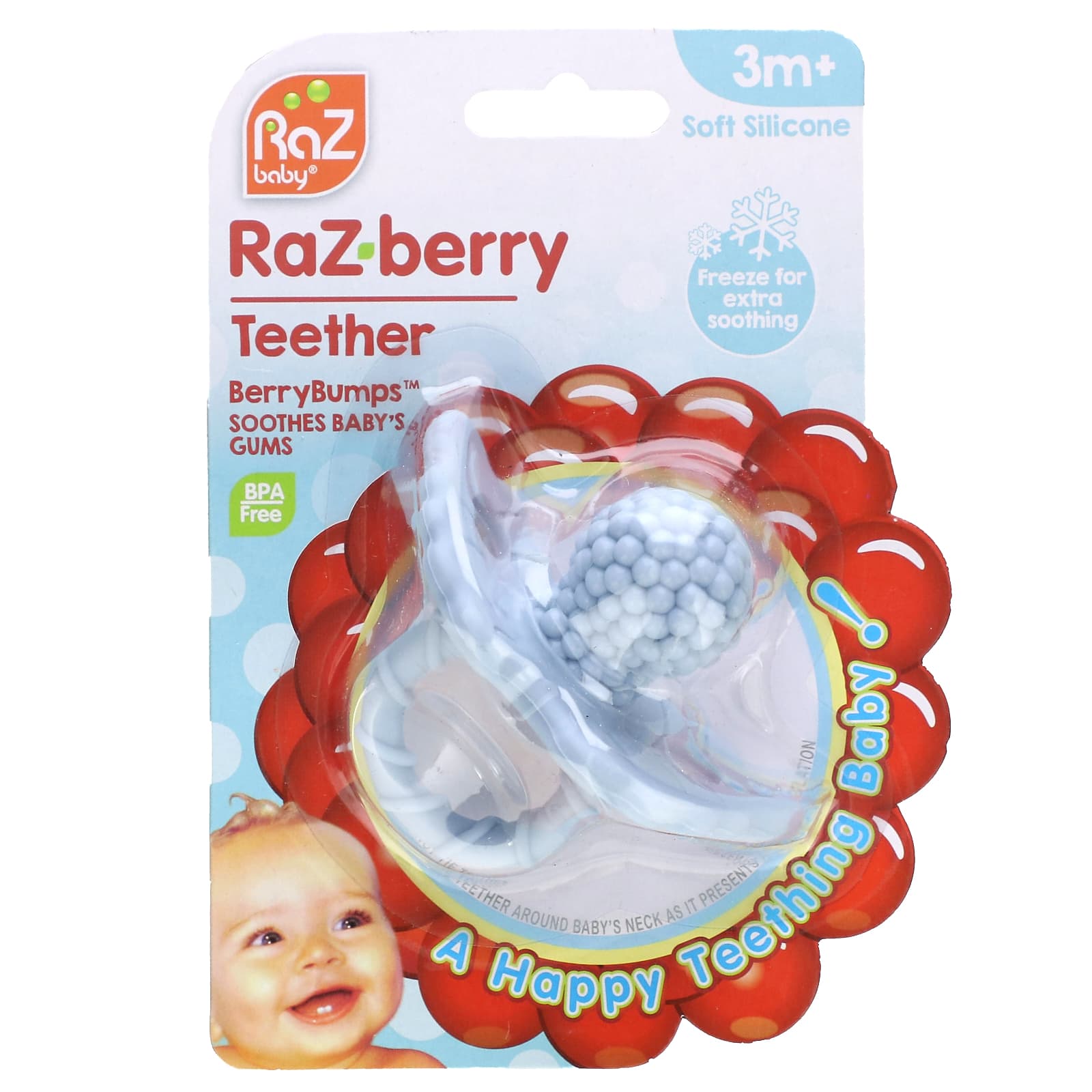 

RaZbaby, RaZ-Very Tither, 3 месяца и старше, голубой, 1 Tidor