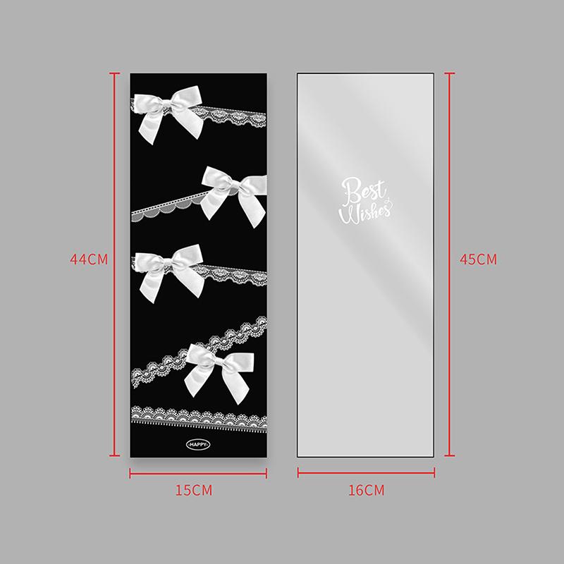 10Pcs Single Bouquet Flower Wrapping Paper Transparent Cellophane Gift Packaging Bag Wedding Birthday Party Florist Packing Bags