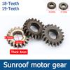 Quality Motor Gear 18/19-Teeth Bearing Steel Material Sunroof Motor Gear Repair Kit Easy Fixng for W203 W204 W211 Auto Car Parts