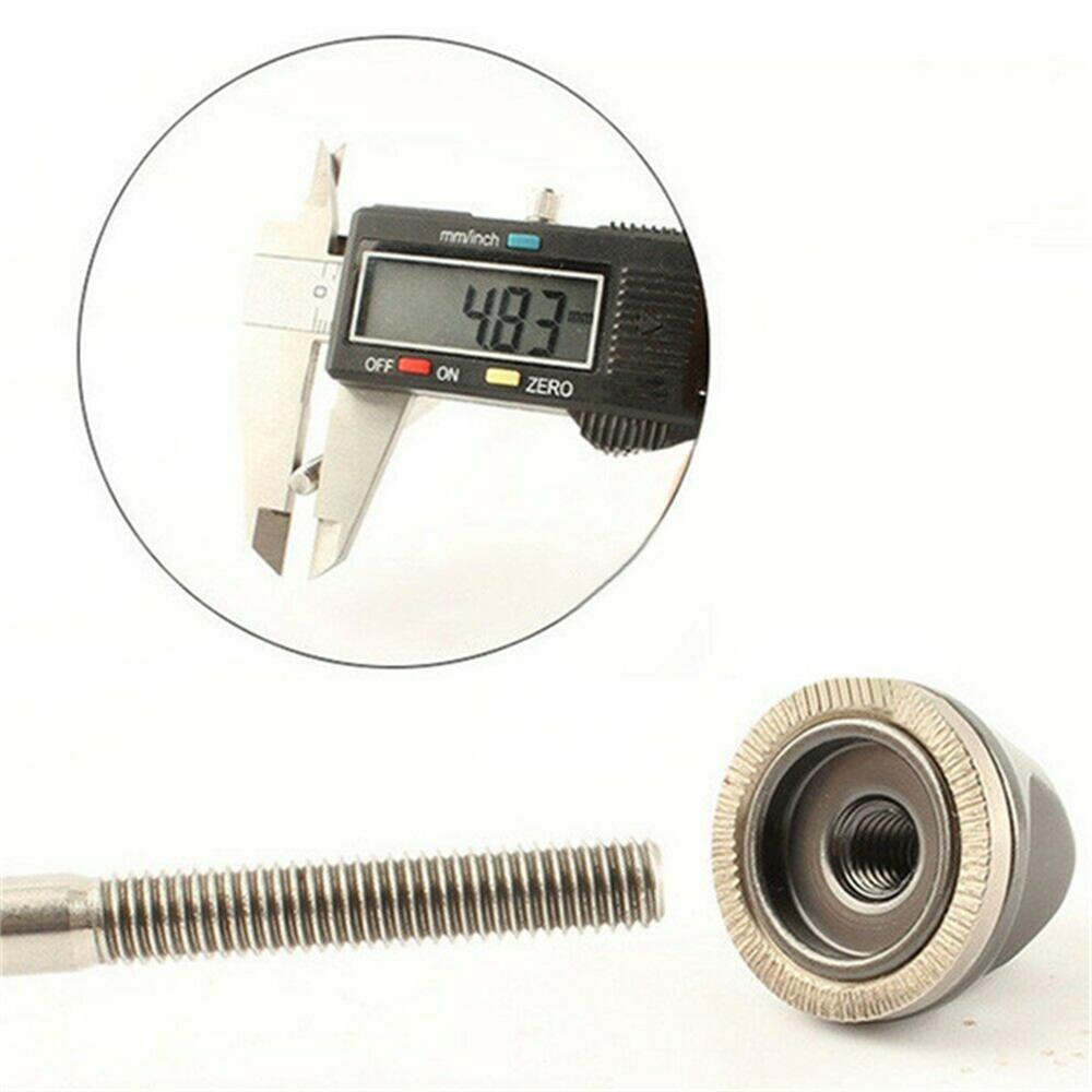 Anti-slip Aluminum Zinc Zinc Alloy Mountain Bike Bicycle Parts Screw Cap Hub Nut Wheel Nuts Nuts Bolt Screw