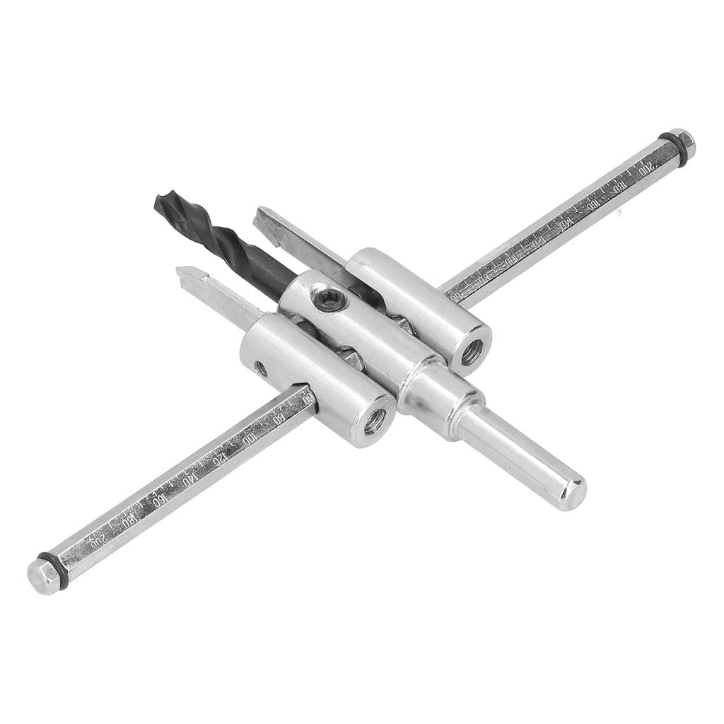 Adjustable Circle Hole Cutter Saw Kit Wood Drill Bit Round Cutting Woodworking DIY Tools40?200mm