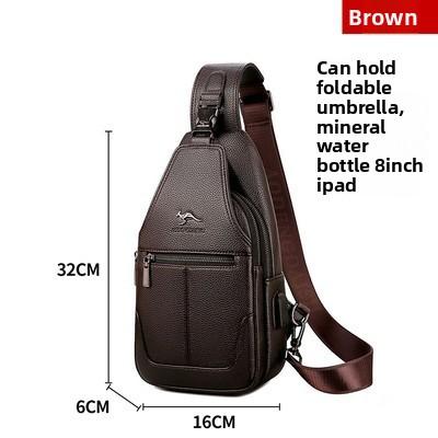 Men`s Chest Bag  Autumn Winter New