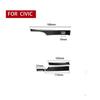 5Pcs For Honda Civic 8th 2006-2011 Carbon Fiber Gear Shift Side Panel Cover Trim