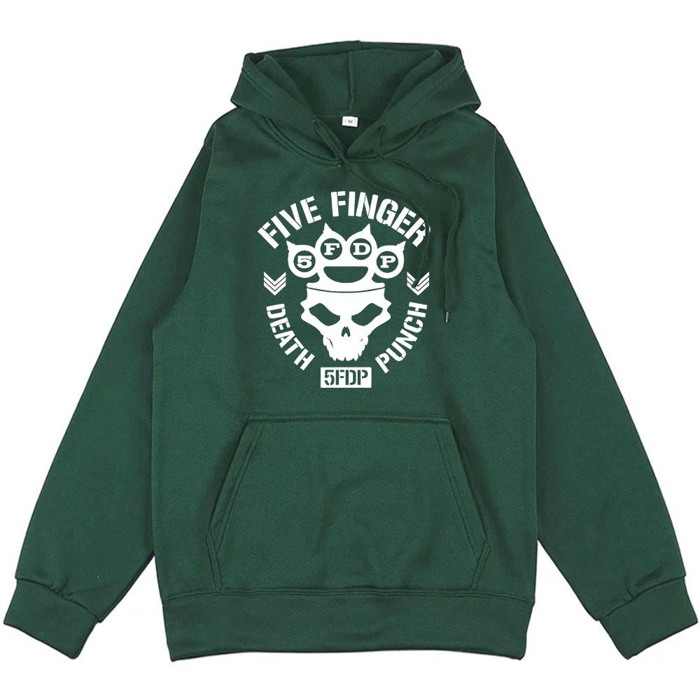 Hip Hop Streetwear Five Finger Death Punch Hoodies Long Sleeve Men Women Clothes Ropa Hombre Sudaderas Hoodie