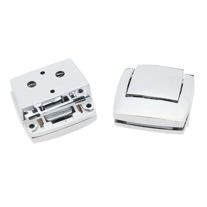 A51K-Комплект петель и замков для багажника мотоцикла Серебристый металл Автомобильные принадлежности Для Chopped, For Razor Tour Pak