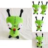 Alien Invader Zim Hund Plüschtier Weiches Spielzeug mit Gir Roboter Design für Kinder Geschenk
