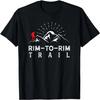 Cool Hike Rim-To-Rim Grand Canyon Hiking Trail Unique Hiker T-Shirt