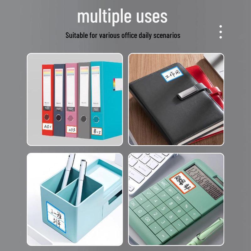 Writable Adhesive Price Tags for Supermarket Product Classification