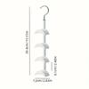 360 Degree Arched Hanger Hook Durable Bag Rack Holder Home Storage Closet Hat Silk Scarf Shawls Purse Handbag Wall Shelf