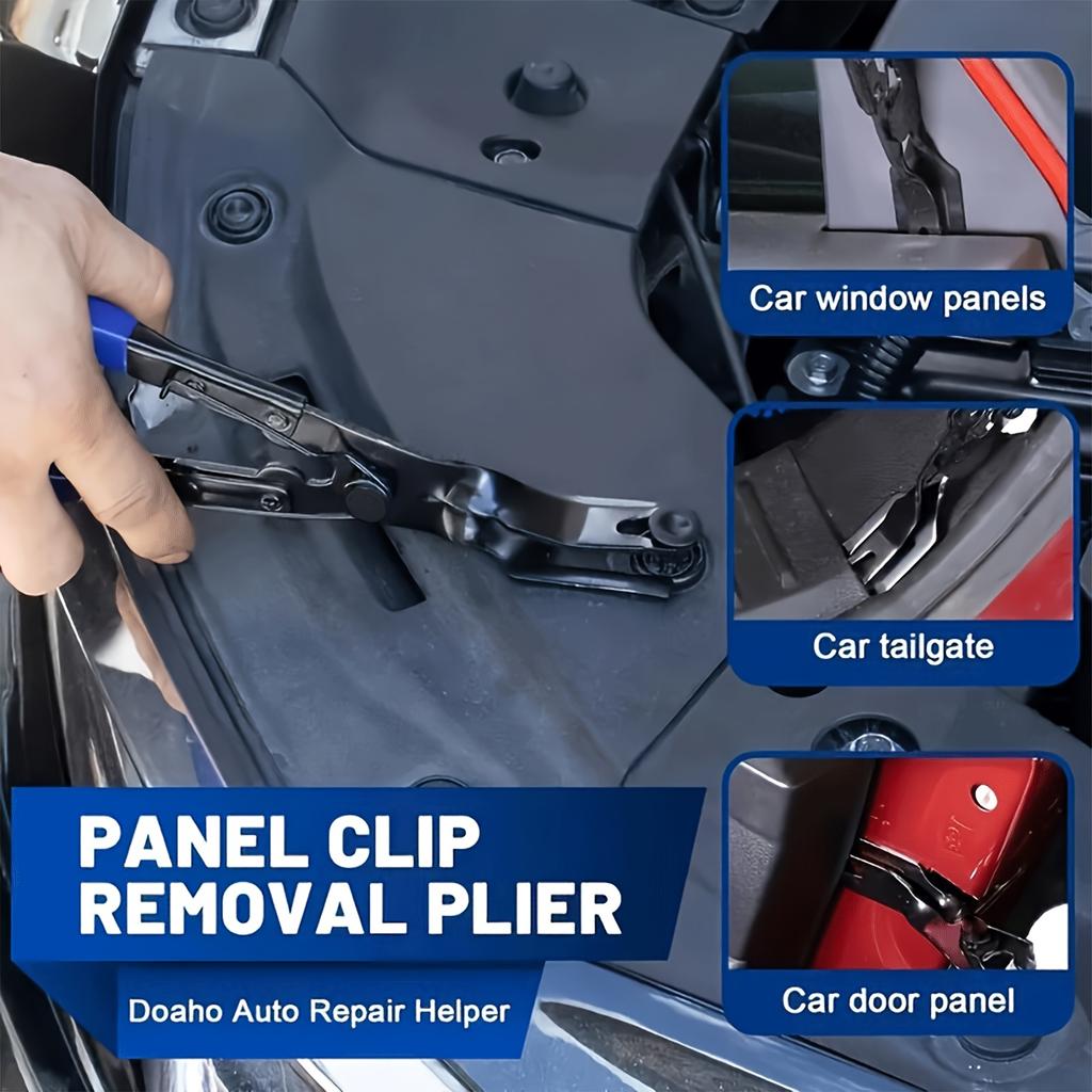 Plastic Car Interior Trim Removal Tool Set: 6pcs, Pry Tool Kit, Fastener Removal Tool, Car Door Panel Clip Tool, Automotive Interior Tools – Battery