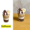 1Pcs Miniature Banana Pudding Dollhouse Mini Simulation Ice Cream Cup Model Toy For Doll Accessory Dessert Shop Decor Kids Gift