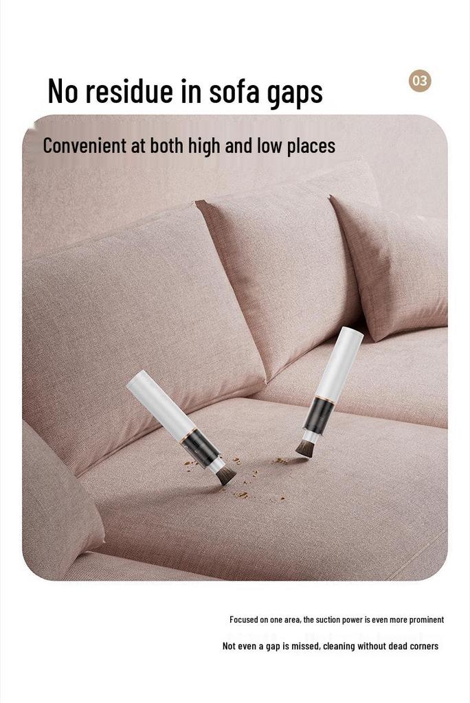 2026 Portable Mini Handheld Vacuum Cleaner - Long-Lasting Wireless Car & Desktop Cleaner