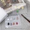 200 Stück Nagelgel Palette Kunst Malwerkzeug Wiederverwendbar Wasserdicht Abreißbar Beide Seiten Können Verwendet Werden Nagellack Farbpalette